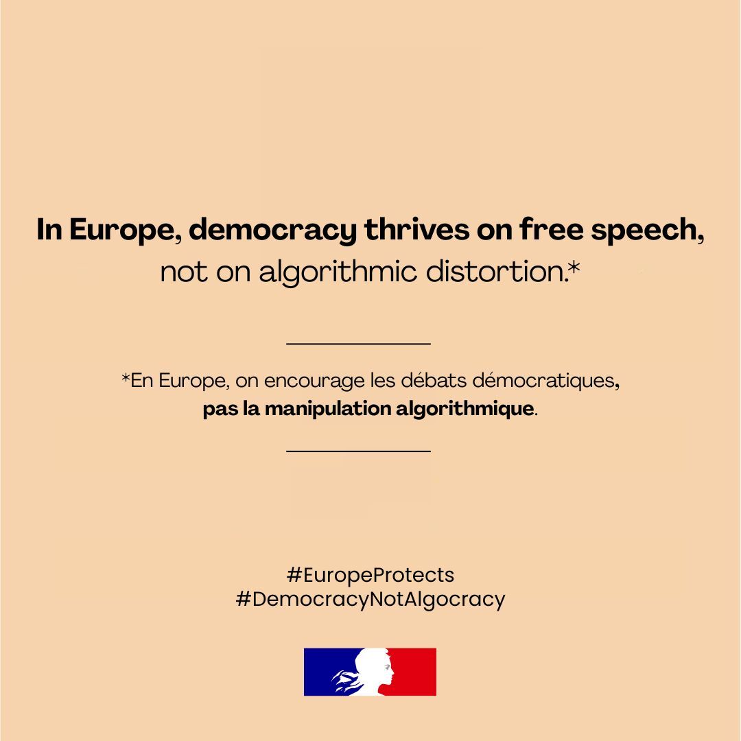 franceonu's tweet image. #EuropeProtects #DSAProtects #DemocracyNotAlgoracy