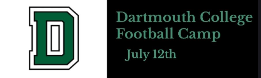 Excited to be competing today <a href="/DartmouthFTBL/">Dartmouth Football</a> camp. Excited to connect more with coaches and showcase my skills
<a href="/Coach_McCorkle/">Sammy McCorkle</a> <a href="/CoachShaneMonty/">Shane Montgomery</a> <a href="/coachkeithclark/">Keith Clark</a> <a href="/CoachBracken/">Kevin Bracken</a> <a href="/coachirishodea/">Danny O'Dea</a> <a href="/CoachEBrenss/">Erin Brennan</a> <a href="/FootballNorthca/">Football North 🇨🇦</a> <a href="/coachlalonde_/">Jamie Lalonde</a> <a href="/_coach_garcia/">Edgar García</a> <a href="/Flightclub1/">Flight Club Academy</a>