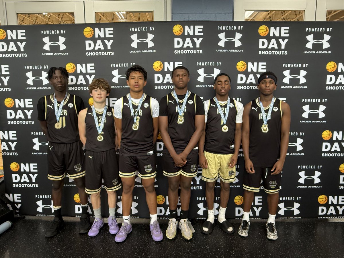 One Day Shootouts (@onedayshootouts) on Twitter photo 🏆Congrats to Road to Greatness, 8th grade Boys Champion at today's National Summer Slam.
☀️NEXT UP: July 19-20 Summer Championships. onedayshootouts.com 🏆Congrats to Road to Greatness, 8th grade Boys Champion at today's National Summer Slam.
☀️NEXT UP: July 19-20 Summer Championships. onedayshootouts.com
