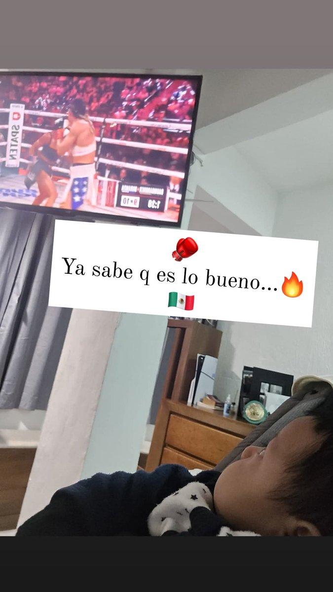 Ayer un pequeñito conoció un nuevo deporte 😱🔥🥊