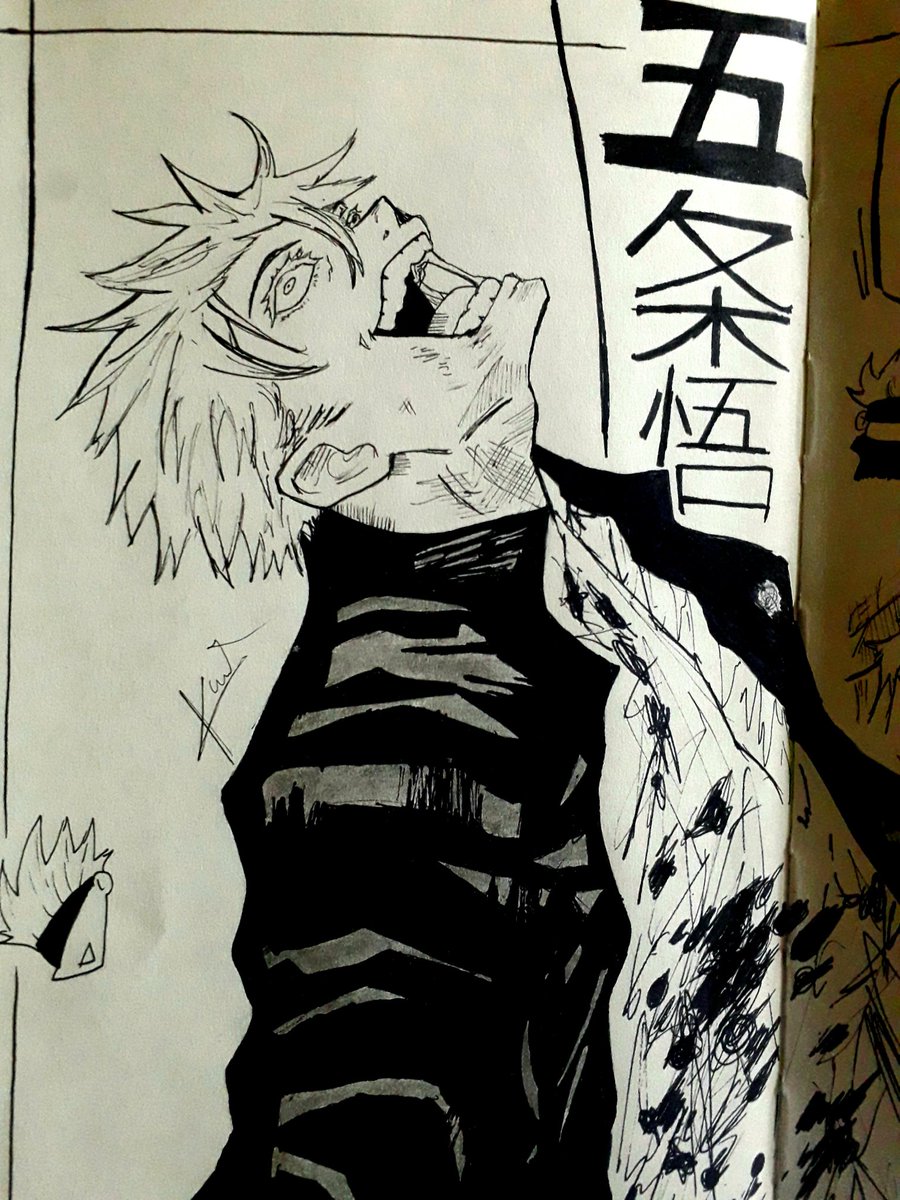 _claranot_'s tweet photo. @Artist_Joi77 Zaddy #GojoSatoru https://t.co/gWoZzFxJfu