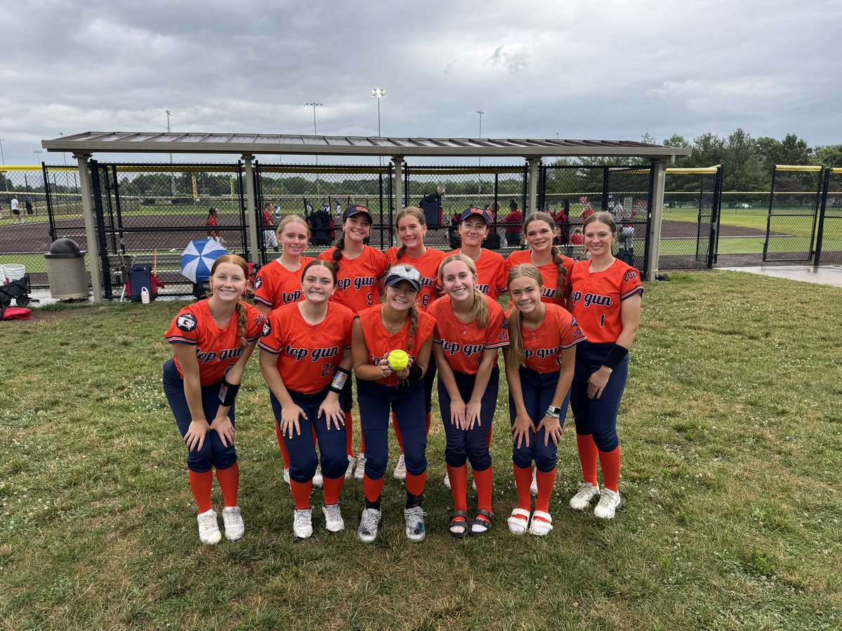 Top Gun STL 28/29 (@topgunstl_graf) on Twitter photo We move to 2-0 in pool play at the Savvy Elite Summer Shootout behind strong pitching, good defense, and timely hitting Won 3-1 last night and 4-3 this morning with a walk off HR by <a href="/zoey_z17/">Zoey Zidich-2028</a> 1 more to go before bracket tonight #Mach10
<a href="/topgunfastpitch/">Top Gun Fastpitch</a> <a href="/MidwestPremierS/">Midwest Premier</a> We move to 2-0 in pool play at the Savvy Elite Summer Shootout behind strong pitching, good defense, and timely hitting Won 3-1 last night and 4-3 this morning with a walk off HR by <a href="/zoey_z17/">Zoey Zidich-2028</a> 1 more to go before bracket tonight #Mach10
<a href="/topgunfastpitch/">Top Gun Fastpitch</a> <a href="/MidwestPremierS/">Midwest Premier</a>