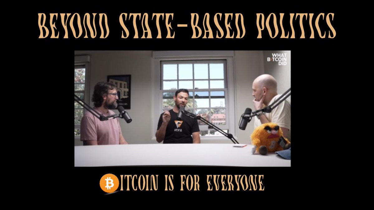 Rounda₿out Way (@roundabtway) on Twitter photo A potent reminder from <a href="/Erikcason/">Erik Cason</a> that Bitcoin is beyond state-based politics and truly is for everyone 🌎 youtu.be/ltjN4WaJJLc A potent reminder from <a href="/Erikcason/">Erik Cason</a> that Bitcoin is beyond state-based politics and truly is for everyone 🌎 youtu.be/ltjN4WaJJLc