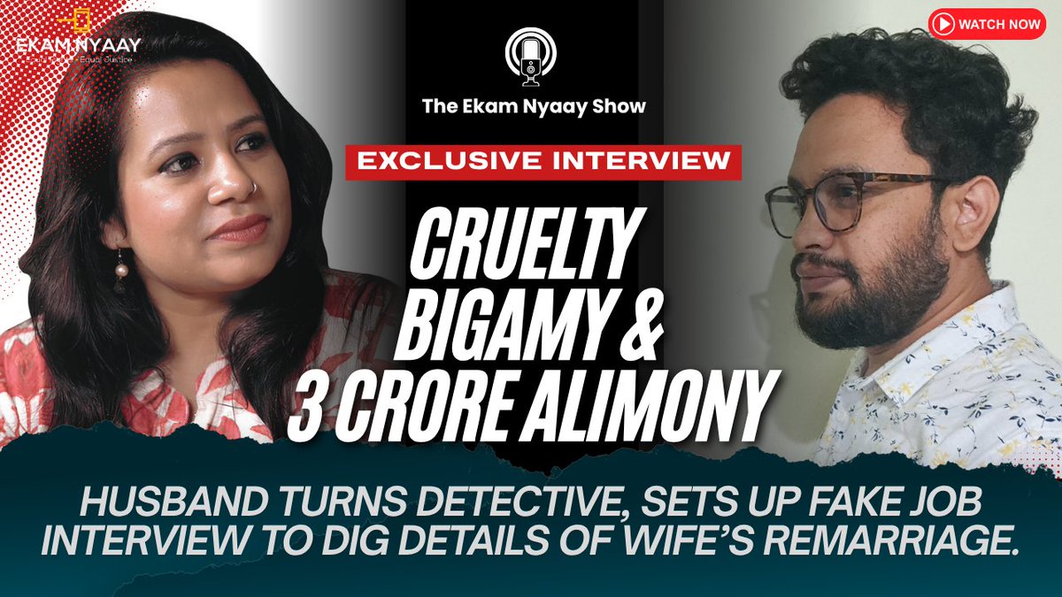 HIS WIFE WANTED 3 CRORE IN ALIMONY

HE BECAME DETECTIVE
EXPOSED HER BIGAMY
DIDN'T GIVE HER A PENNY
WON DIVORCE 
NOW SHE HAS TO PAY HIM MONEY 

Meet Uday - An extraordinary fighter who fought with fate putting his technical knowledge to its best use. His wife married someone while