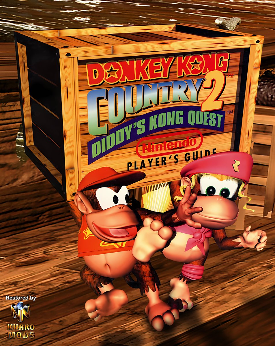 Markus_Kurko's tweet image. Donkey Kong Country 2
or
Donkey Kong Country Tropical Freeze?
