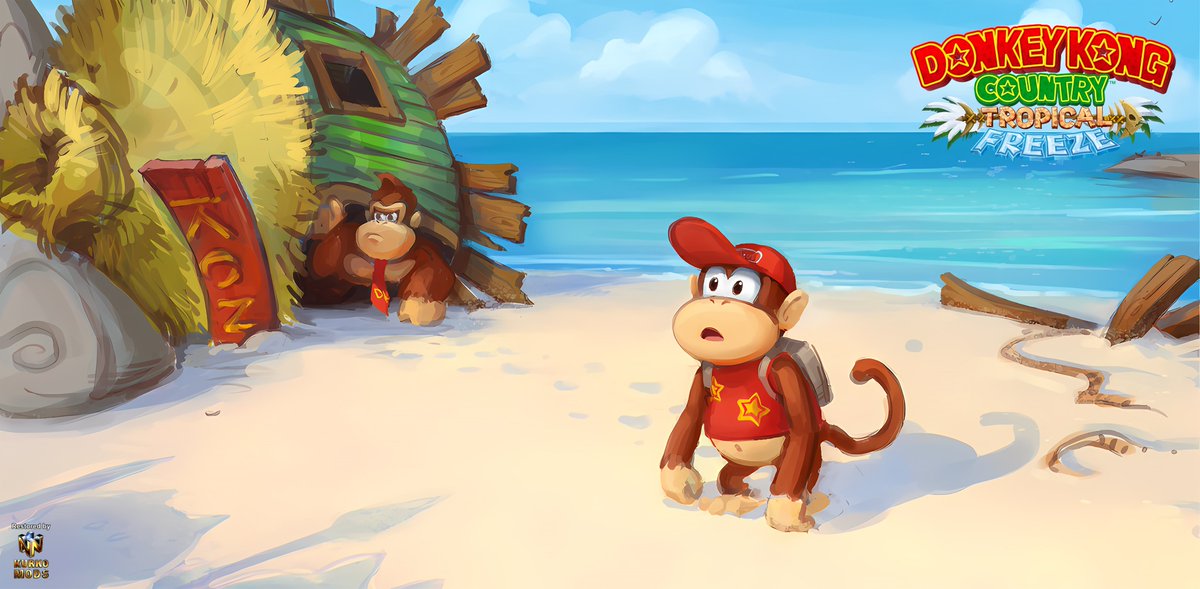 Markus_Kurko's tweet image. Donkey Kong Country 2
or
Donkey Kong Country Tropical Freeze?
