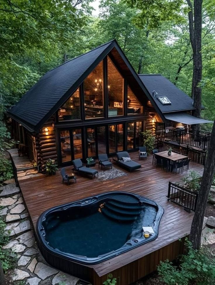 Mountain Cabins tweet media