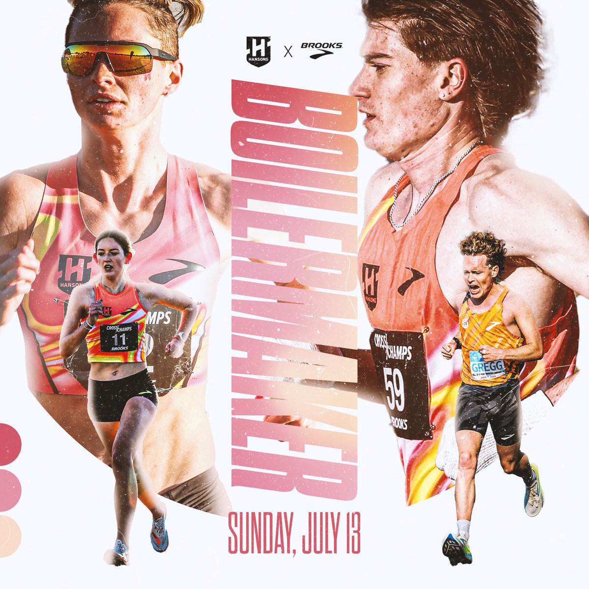 A big crew is racing the 15K at Boilermaker Road Race in Utica, NY on Sunday morning.  Anne-Marie Blaney, Jessie Cardin, Caroline Garrett, Megan O’Neil, Jaci Smith, Shuaib Aljabaly, JP Flavin, Ethan Gregg, Carlee Stimpfel, and Afewerki Zeru! 
Graphic:  Aaron Greb