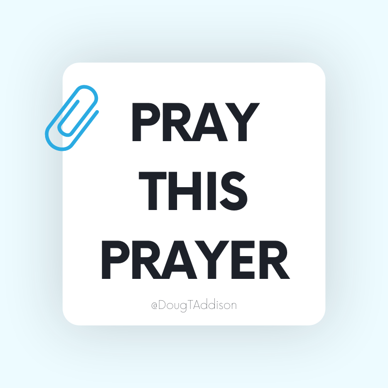 dougtaddison's tweet photo. Pray this prayer with me: Jesus, we thank You for Your goodness! And we thank You that You have us covered, no matter how things look, that You’re releasing greater power, safety, protection over us right now. Amen. https://t.co/LjqmZwD1YZ