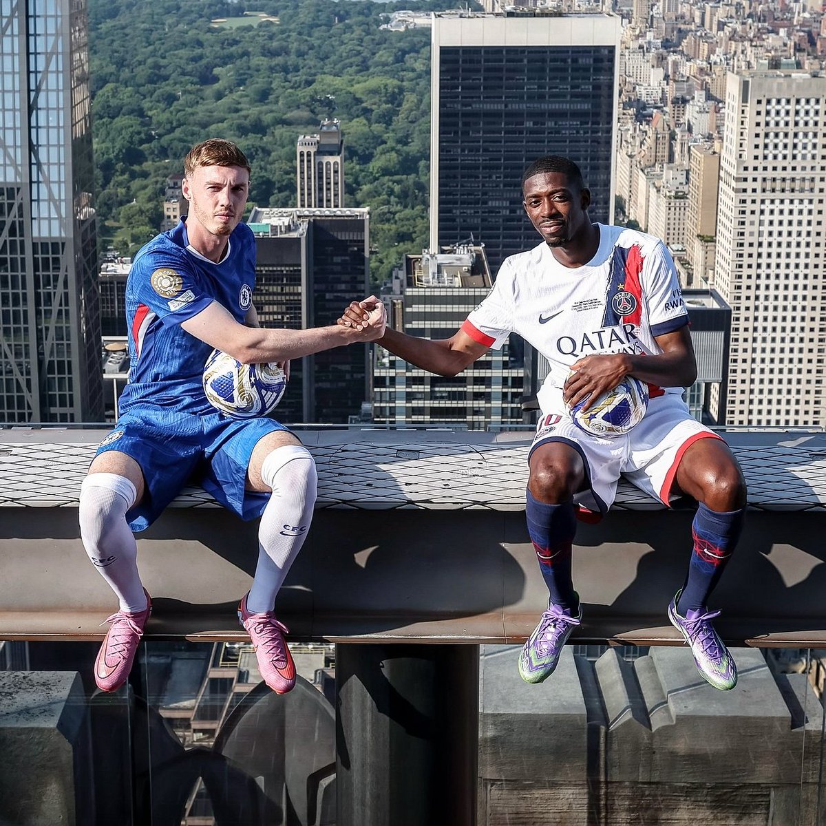 Cole Palmer and Ousmane Dembélé gear up for the Club World Cup final showdown 🔥🏆