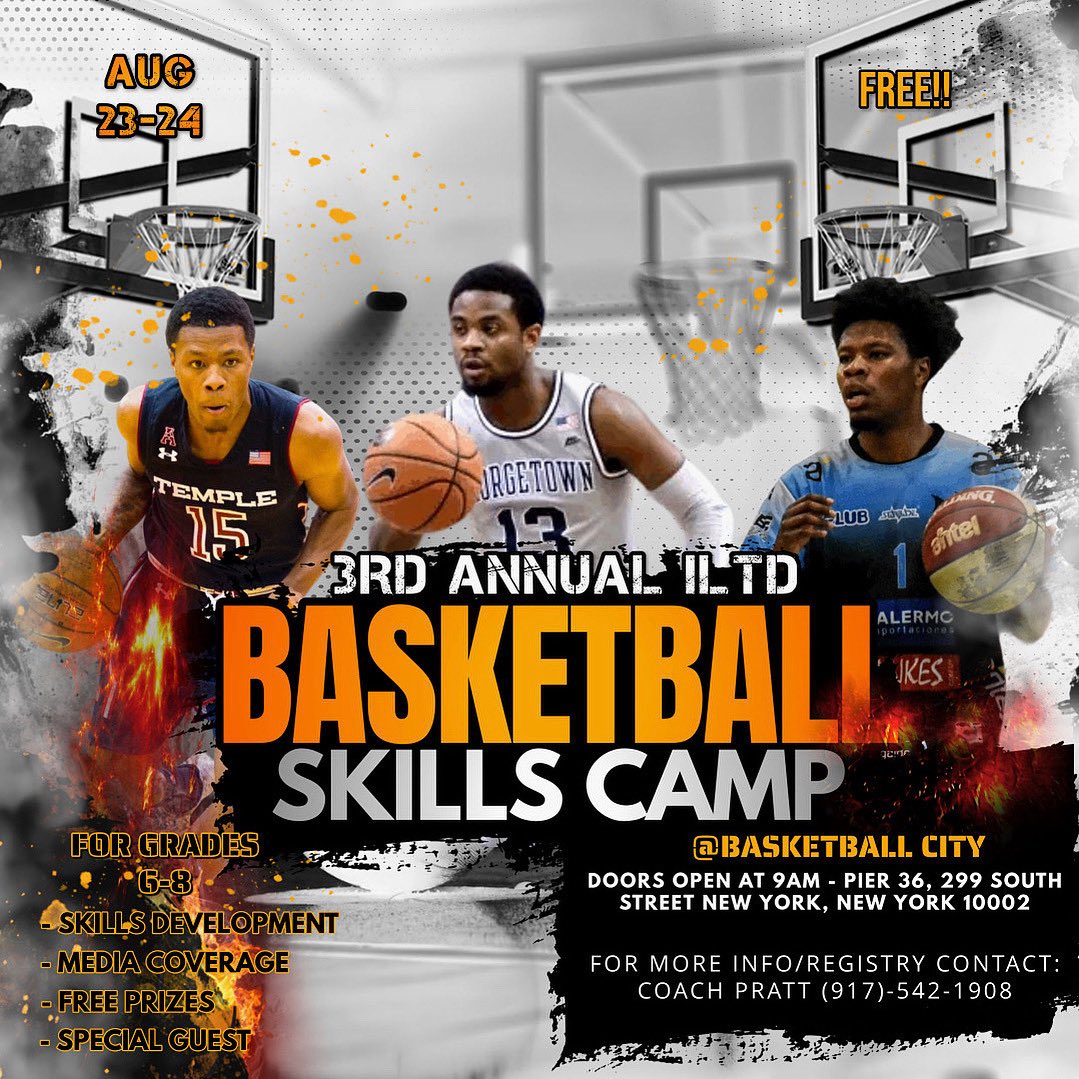 It’s super up!! August 23-24th @ basketball city! Best middle school players in the Tri-State!!!!!