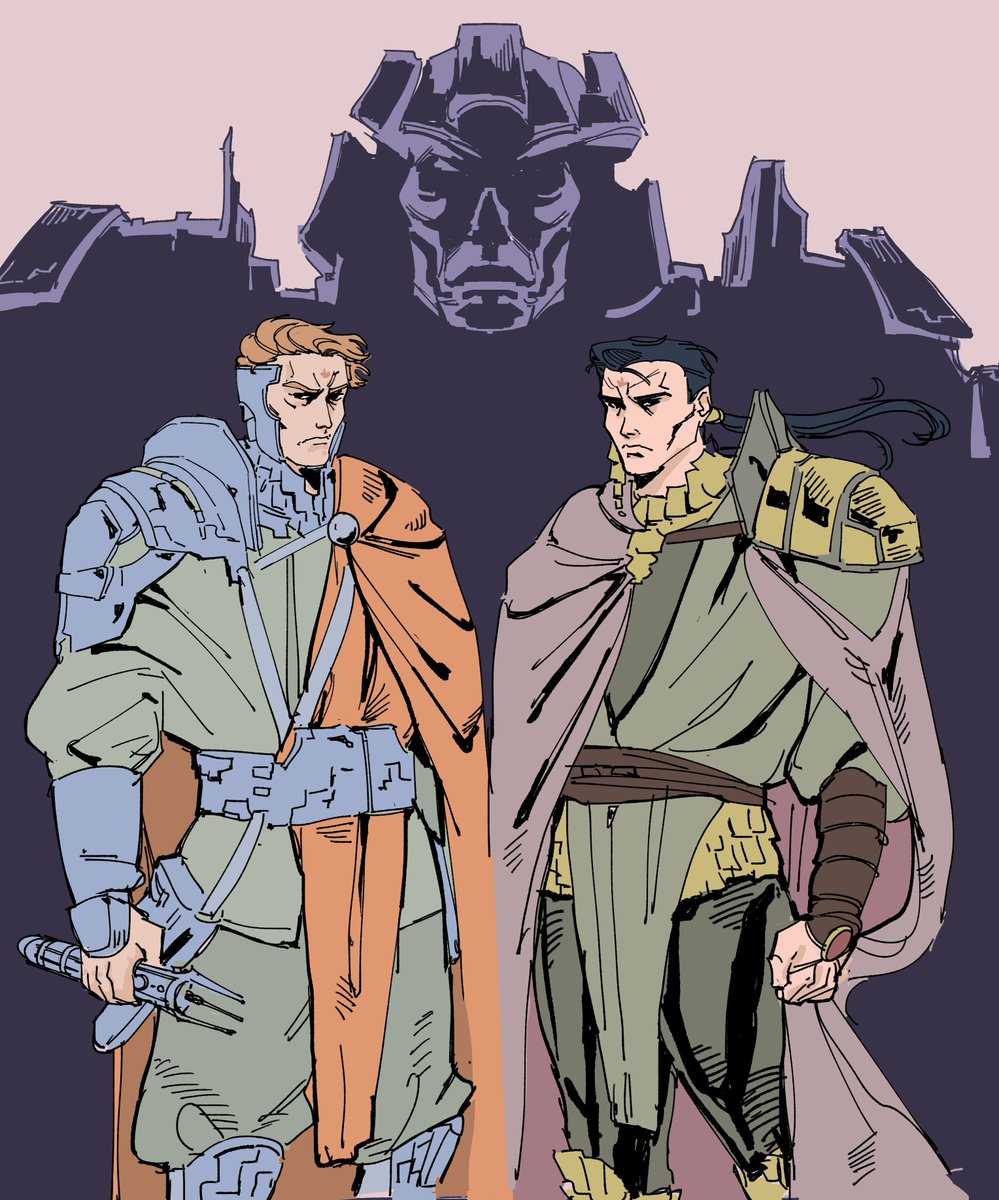 Ulic Qel-Droma and Exar Kun