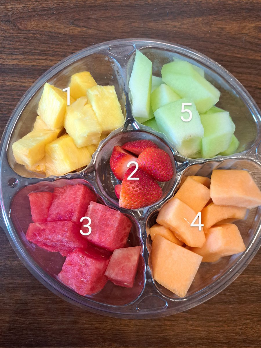 FRUIT TRAY RANKING