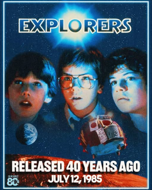 comicbookaddt's tweet image. 40 years ago today, the sci-fi adventure 'Explorers' blasted into theaters!

Starring a young Ethan Hawke, River Phoenix, and Jason Presson, their journey in the homemade spaceship "Thunder Road" is a pure 80s nostalgia trip. A true classic for the dreamers! 
#Explorers
