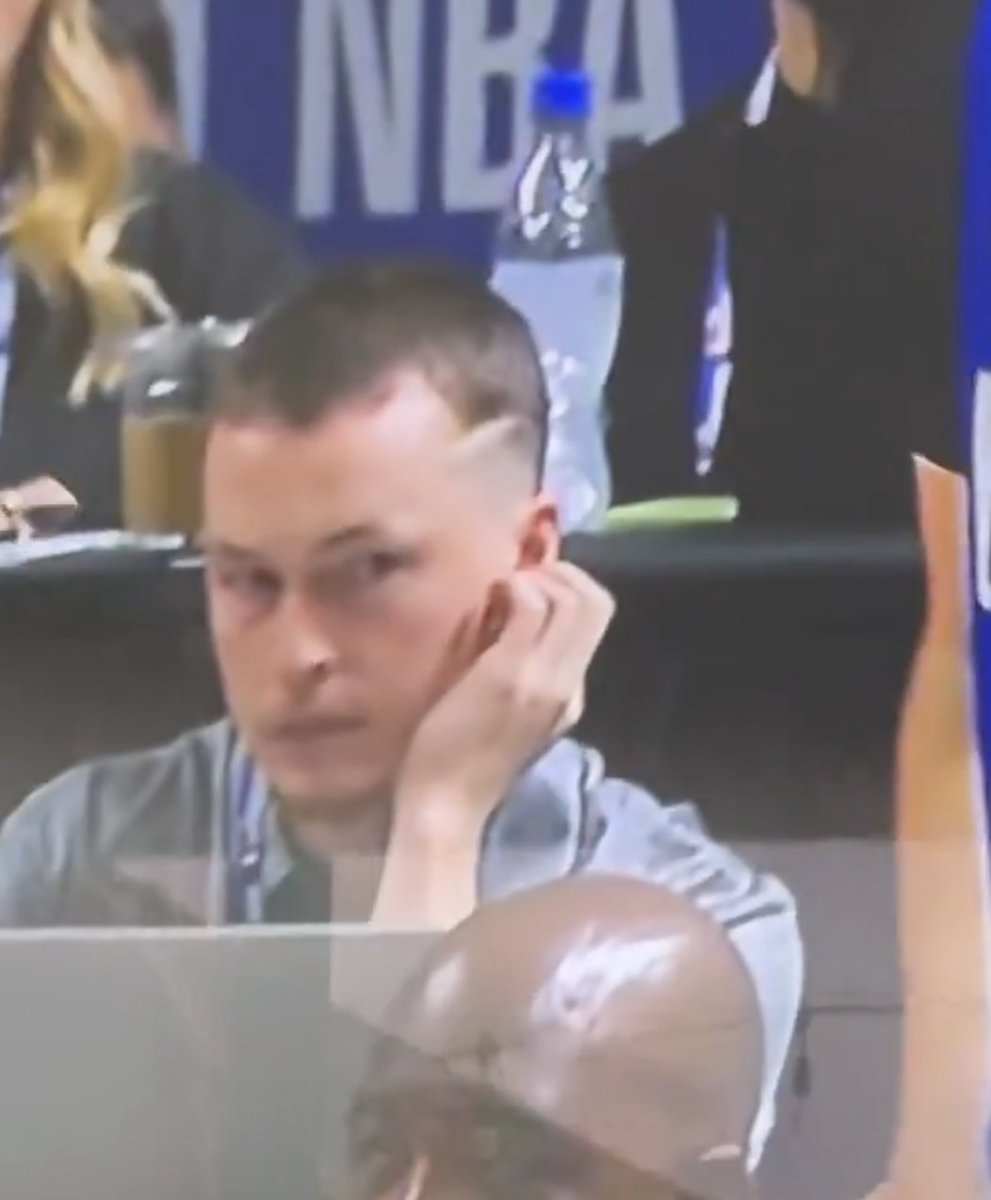 NickVanExit's tweet photo. That's @noahweber00's scouting face https://t.co/fozCWUDyGt