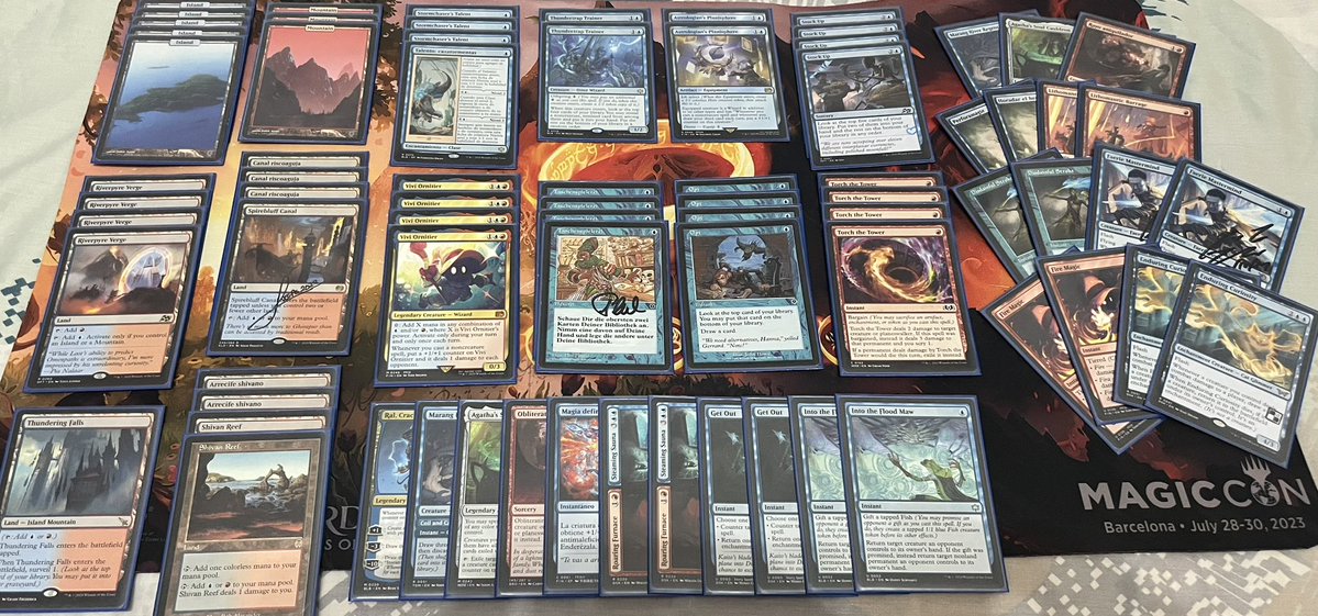 Adrián Iñigo Tastet (@iitsadro) on Twitter photo Split finals of <a href="/miceliongames/">miceliongames</a> Store Championship just as an excuse to post a picture of some beautiful cards! ✨🦦🦦
Deck was super fun to play and we also noticed it’s entirely rotation proof! Split finals of <a href="/miceliongames/">miceliongames</a> Store Championship just as an excuse to post a picture of some beautiful cards! ✨🦦🦦
Deck was super fun to play and we also noticed it’s entirely rotation proof!