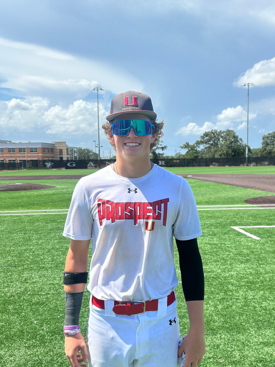 ✭Five Tool Texas✭ (@fivetooltexas) on Twitter photo F: <a href="/ProspectU_HTX/">Prospect U Houston</a> De Leon 7, Houston Heat 2026 Williams 0
PoG: <a href="/Nathanultis/">Nathan ultis</a> 5 IP, 5 K, H, 0 R, 0 BB
Hitter: <a href="/ClayAllen0523/">Clayton Allen</a> 1-3, HR, 4 RBI, R F: <a href="/ProspectU_HTX/">Prospect U Houston</a> De Leon 7, Houston Heat 2026 Williams 0
PoG: <a href="/Nathanultis/">Nathan ultis</a> 5 IP, 5 K, H, 0 R, 0 BB
Hitter: <a href="/ClayAllen0523/">Clayton Allen</a> 1-3, HR, 4 RBI, R