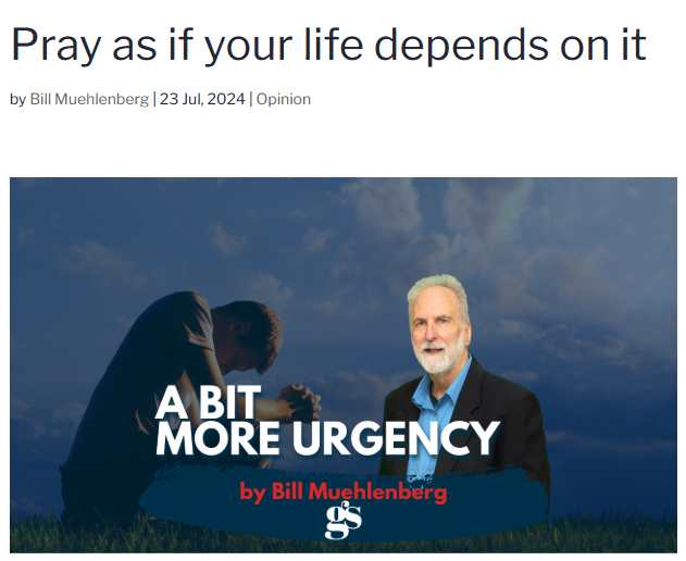 👀ICYMI: At any moment we can find ourselves no longer walking this earth. Should we not therefore always be serious and ardent in our prayer life?

Article | GoodSauce.news/pray-as-if-you…