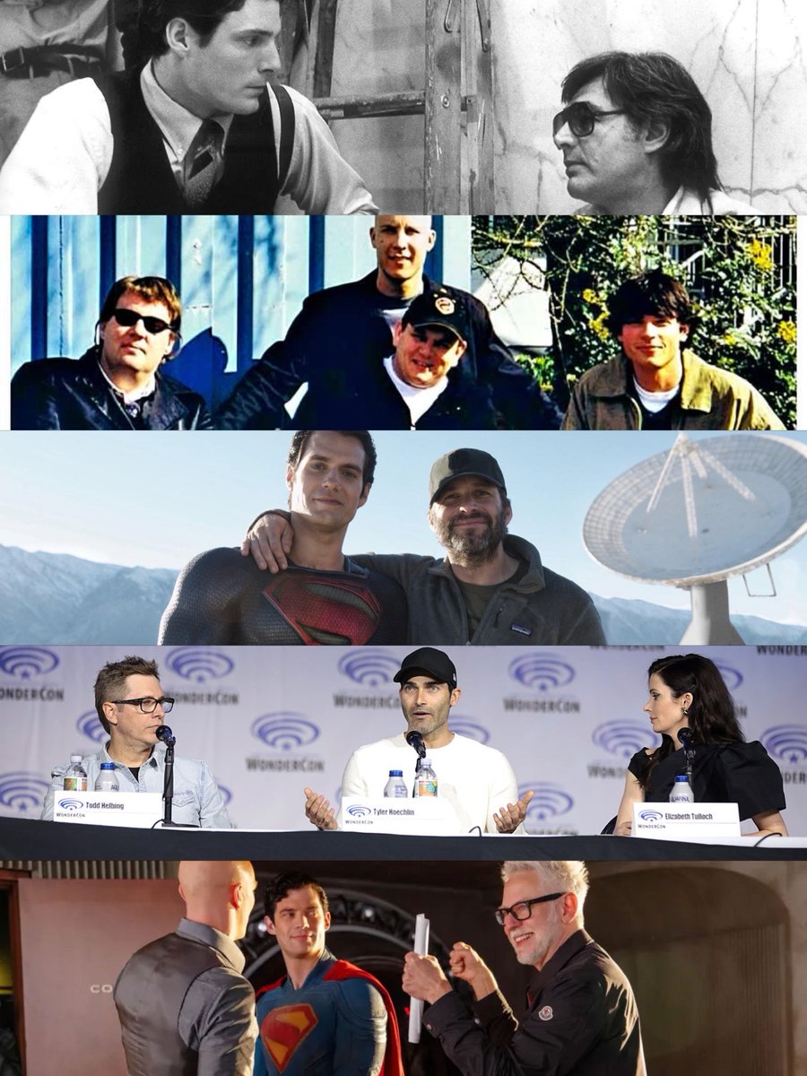 AndyBehbakht's tweet image. #RichardDonner. #AlGough & #MilesMillar. #ZackSnyder. #ToddHelbing. #JamesGunn.
I live in a generation with some of the best #Superman media storytellers through their respective Supermen, #ChristopherReeve #TomWelling #HenryCavill #TylerHoechlin #DavidCorenswet. #SupermanMovie