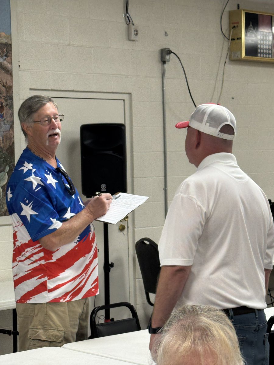 Had a great time today at the Mohave County GOP quarterly meeting! It was an honor to meet and speak with so many strong, grassroots Republicans from across our county. I’m grateful for the conversations, thoughtful questions, and shared passion for securing Arizona’s future.