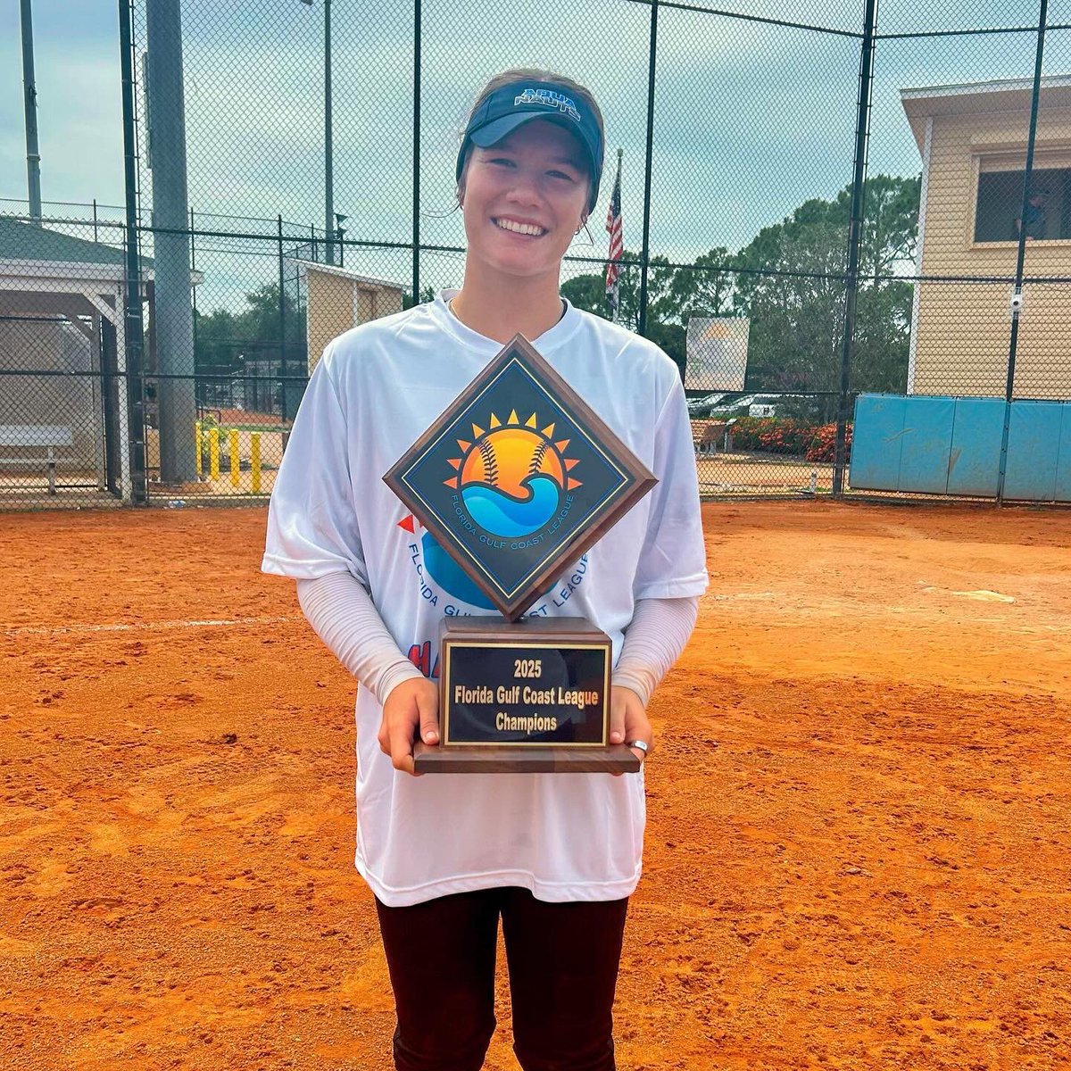 Congratulations to Cassidy &amp; her team, the <a href="/aquanautsb/">Anna Maria Aquanauts</a>, for winning the FGCL Softball Championship this afternoon! 🏆🐊

#GoGators