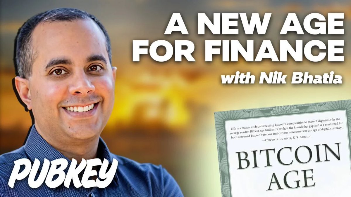 The Bitcoin Layer (@thebitcoinlayer) on Twitter photo BITCOIN AGE AT @PUBKEY IN AUGUST!
Gear up for Nik Bhatia, author of Bitcoin Age, for a book signing event at PUBKEY NYC on Tuesday, August 5th. 
Sign up for the free event👇🏻 BITCOIN AGE AT @PUBKEY IN AUGUST!
Gear up for Nik Bhatia, author of Bitcoin Age, for a book signing event at PUBKEY NYC on Tuesday, August 5th. 
Sign up for the free event👇🏻