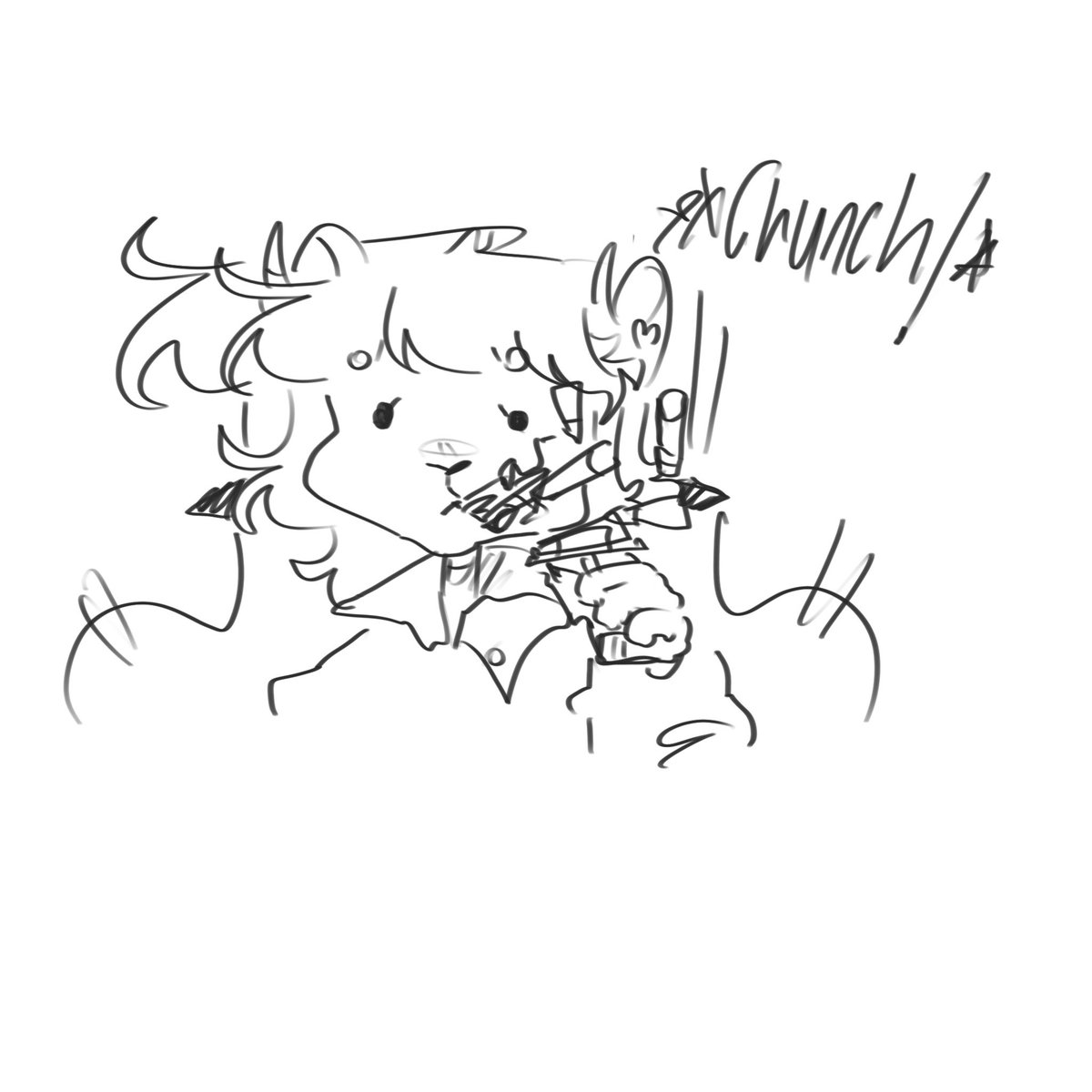 fluffizer's tweet image. Stupid oc doodles