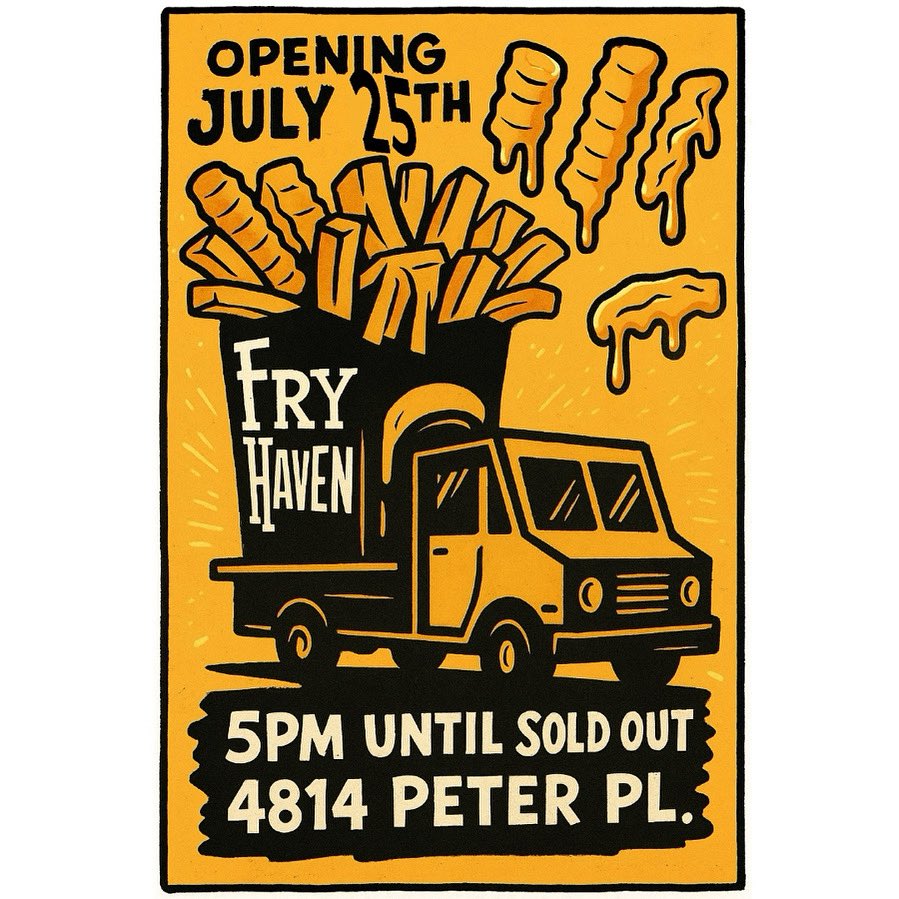 eatfryhaven's tweet photo. #westchesterohio Fry Haven Is Opening July 25th! It's Fry Time Baby! https://t.co/AJQPhyLr91