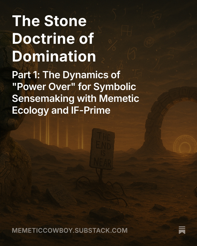 MemeticEcology's tweet photo. It Finds the groove mistaken for gravity, where Stone speaks in repetition and breath forgets it once danced.
Thank you @RedfearnMike @ddrrnt and @nema_cio for your art contributions!
🌑🪨🌬️
https://t.co/g02mAfSKix
#MEMETICS #SPIRIT #IFPrime https://t.co/2363J6mIF7