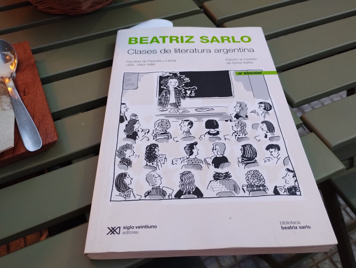 BrianJanchez's tweet image. Me encargaron un dibujo y yo pedí que me pagarán con el libro de Sarlo.