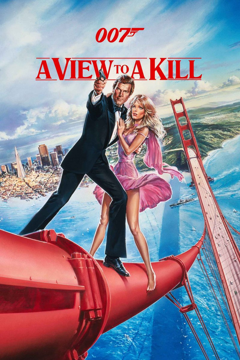 GelNerd's tweet image. #NowWatching peak Saturday night Rogertainment™️ with ‘A View To A Kill’.