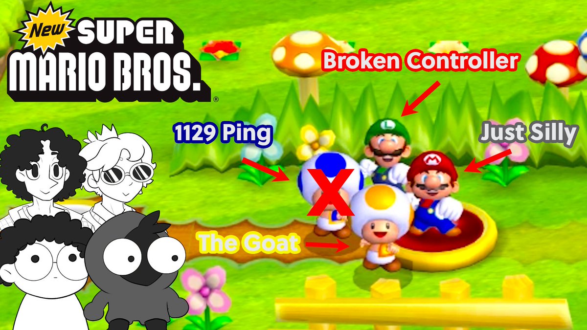 N3PCHU's tweet image. NEW SUPER MARIO BROS VIDEO OUT TOMORROW AT 10AM EST!!