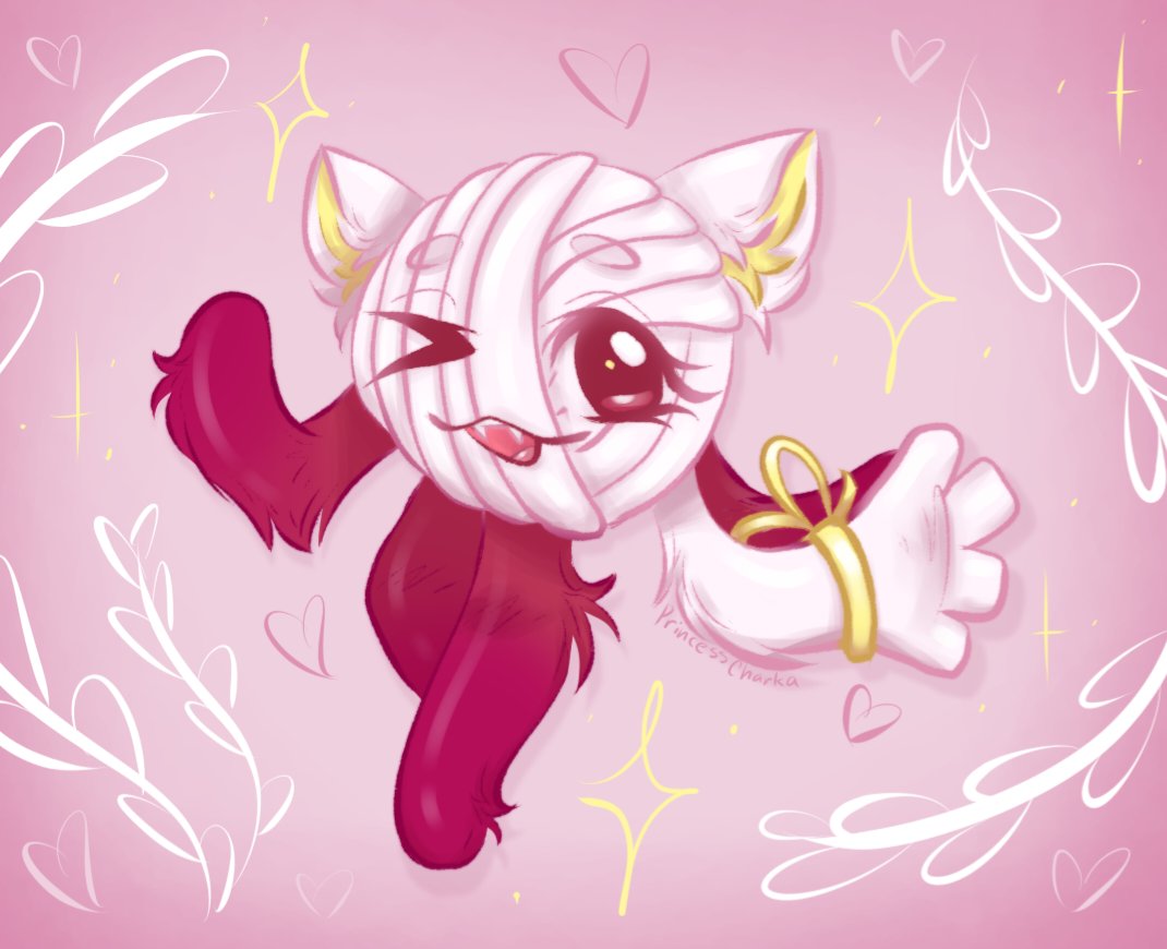 Pr1ncessCharka's tweet photo. Art Fight Art #5 – Revenge on Lazykid! 

#art #artfight2025 #artfight #TEAMFOSSILS #TEAMFOSSIL #character #drawing #artwork #kitty #cat #catoc #kittycat #yarn #yarncat https://t.co/89IzK3aVzs