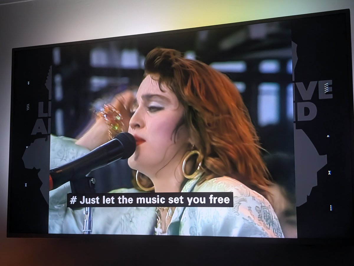 dazphillips74's tweet image. What a great performer @Madonna is
Loving her #LiveAid set
#liveaidat40
#Madonna