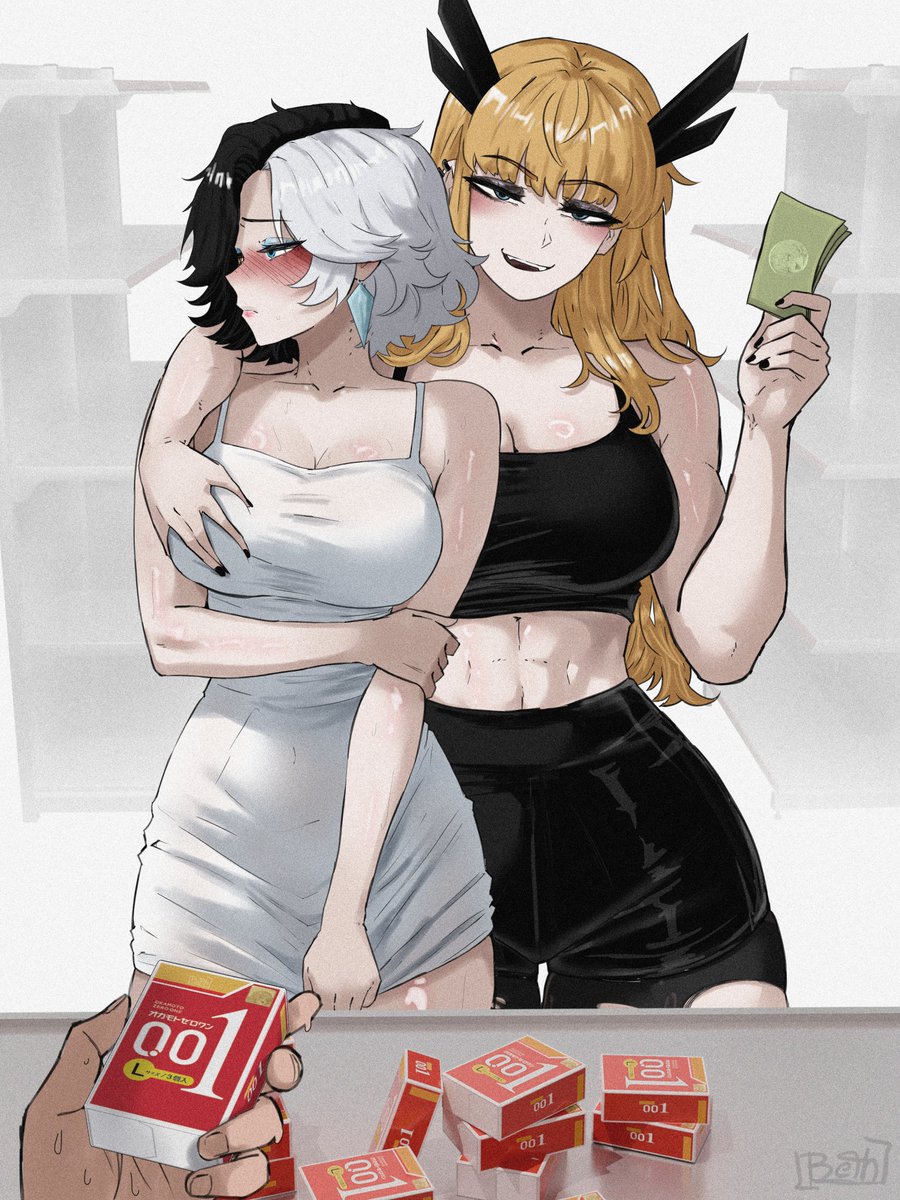 Magik and Luna went out for the essentials

More in my bio😉😉

#MarvelRivalsfanart #nsfwtwt #r34 #Magik #LunaSnow #fanart