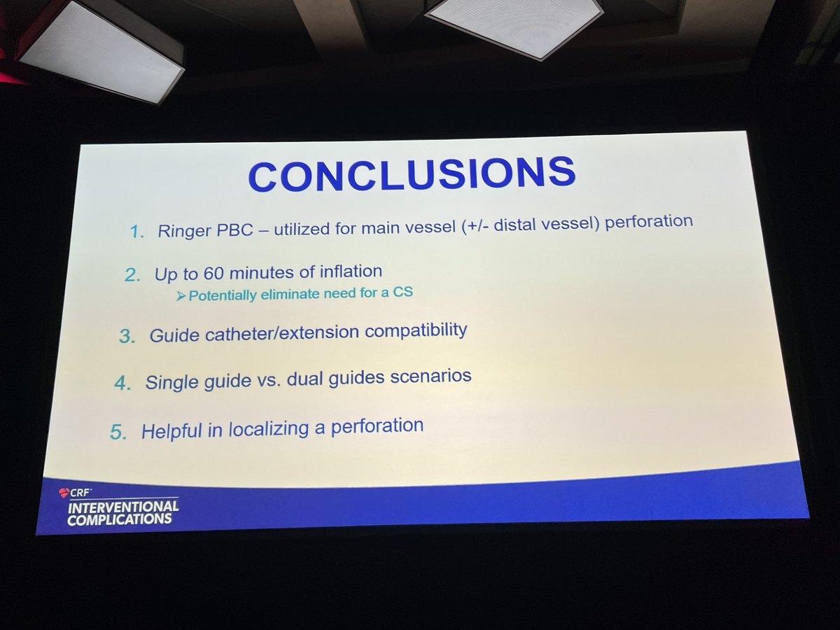 Lorenzo Azzalini (@lazzalinimd) on Twitter photo Tips on perfusion balloon use to treat large vessel perforations by <a href="/sudhirtho/">Sudhir Thotakura</a>
<a href="/crfheart/">Cardiovascular Research Foundation</a> #compcourse2025 Tips on perfusion balloon use to treat large vessel perforations by <a href="/sudhirtho/">Sudhir Thotakura</a>
<a href="/crfheart/">Cardiovascular Research Foundation</a> #compcourse2025