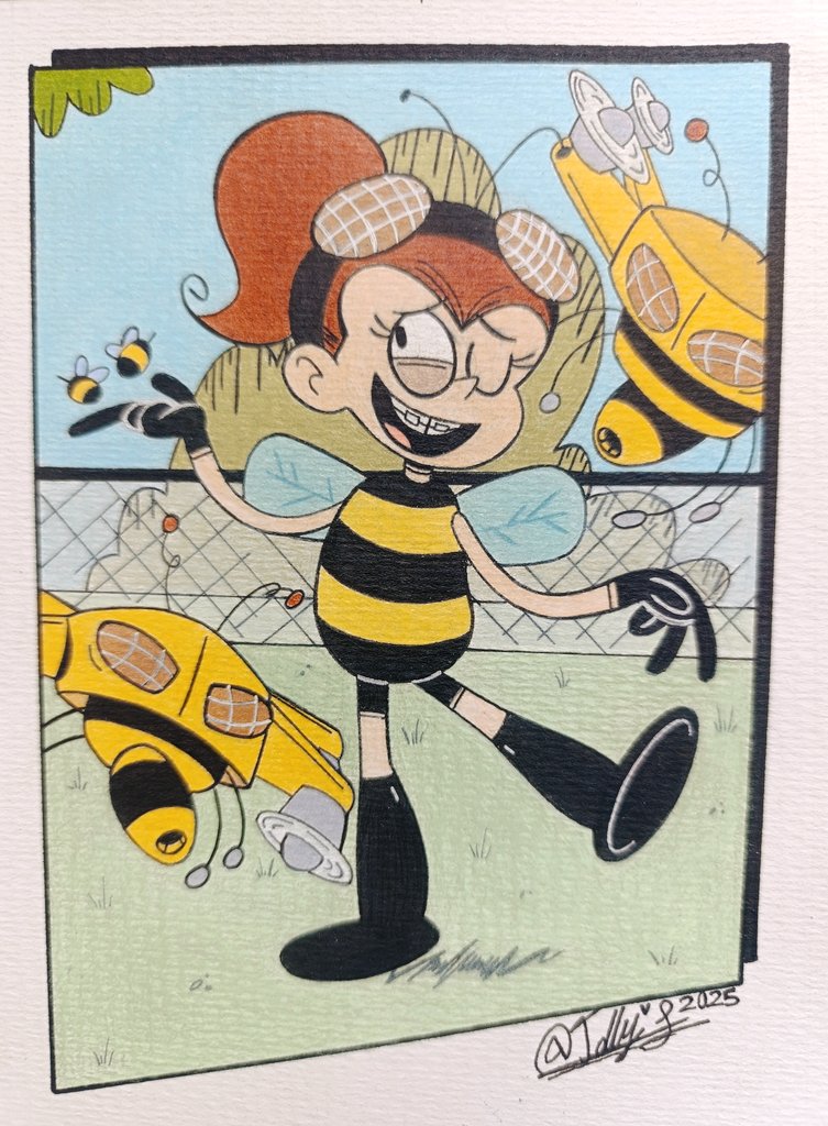 Luan playing as 🐝-trayal.

#TheLoudHouse #TLH #TheLoudHousefanart  #LuanLoud