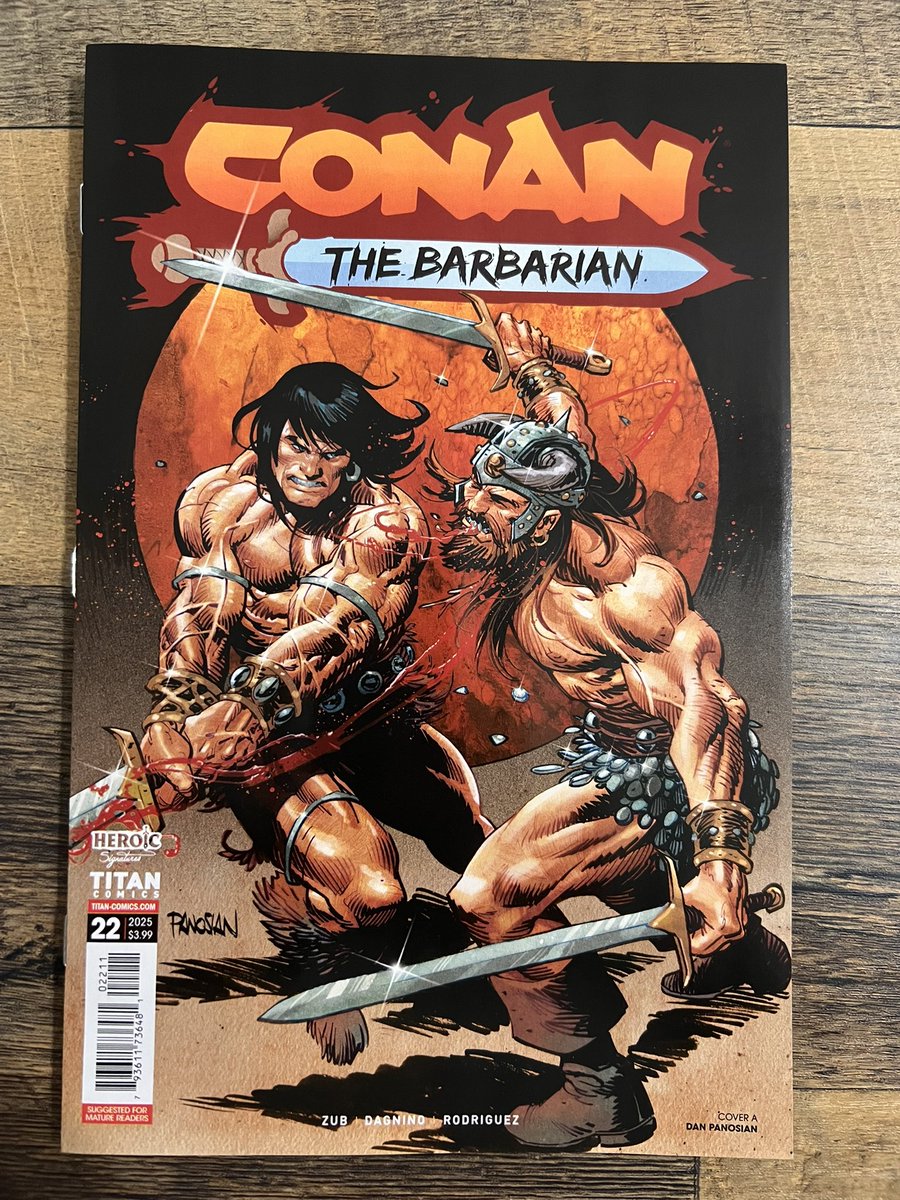 bkthd's tweet image. Conan The Barbarian #22: Another great issue. Conan is tossed to the gladiator pits, fights for survival & looks for an opening to escape. Great read and great art, delivers every month. W:@JimZub A:@FernandoDagnino C:@DiegoR_Colorist @ComicsTitan #comics