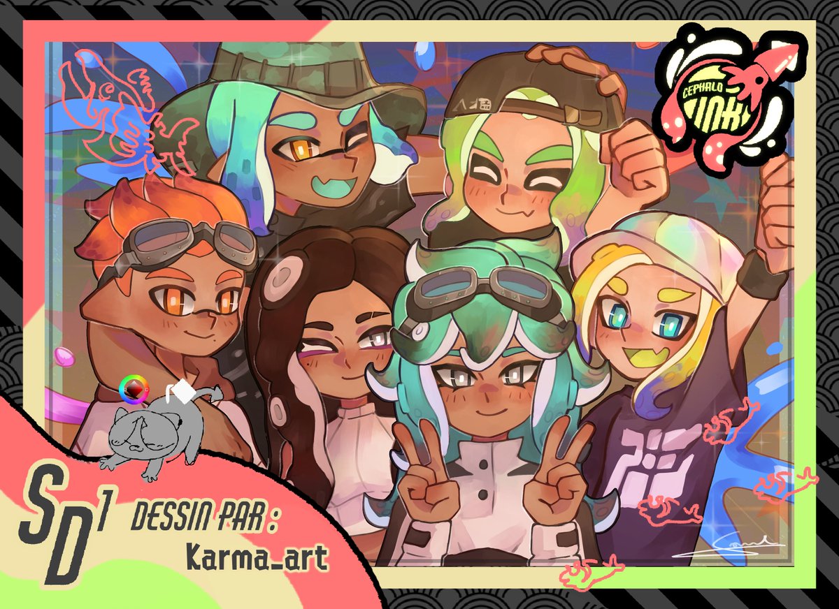 CephaloInk's tweet image. Bonjour à toutes et à tous, et bienvenue sur cette 6ème semaine d'1S/1D ! 🎨

Cette semaine, c'est @_Karma_art qui est à l'affiche !  

n'hésitez pas à aller le suivre sur ses réseaux sociaux : 📷 instagram.com/samuel.brth