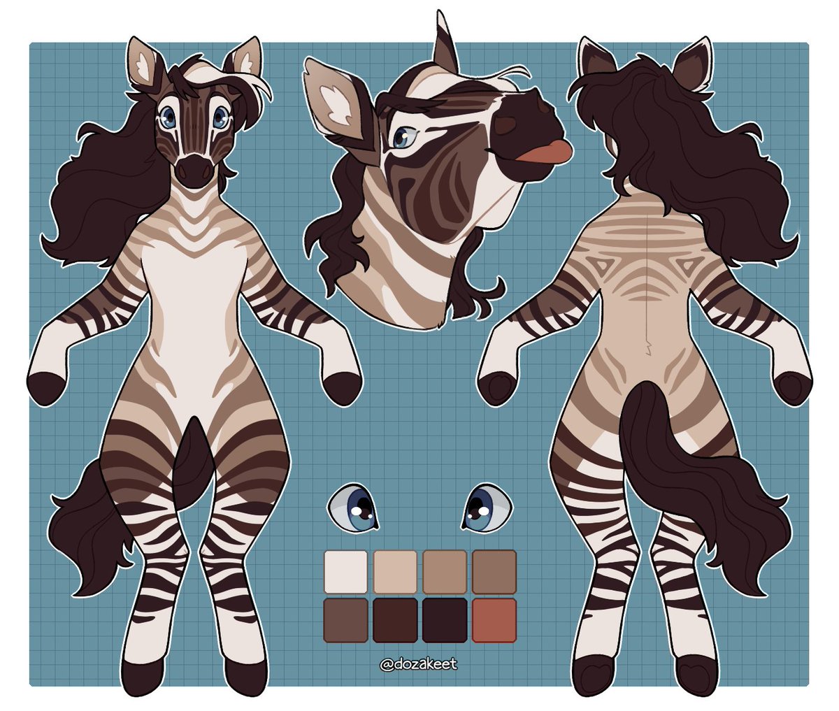 dozakeet's tweet image. Mini zorse ref!