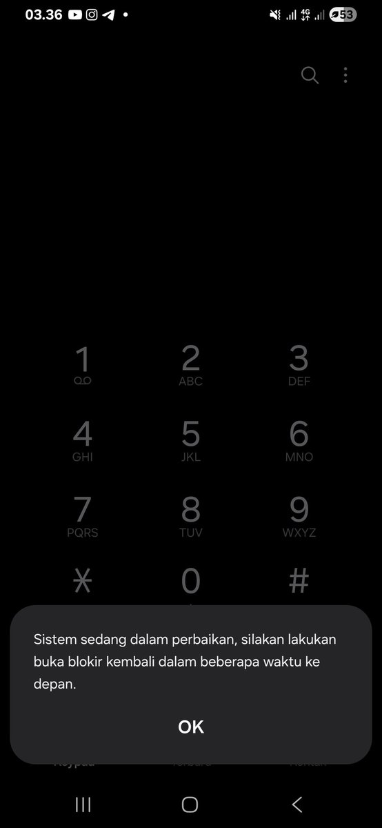 faez_art's tweet photo. @Telkomsel tolong min udh 3 hari gini. ,mau buka blokir ga bisa, sampai kapan, sistem dlm perbaikan. https://t.co/Uy6pdI0ccP