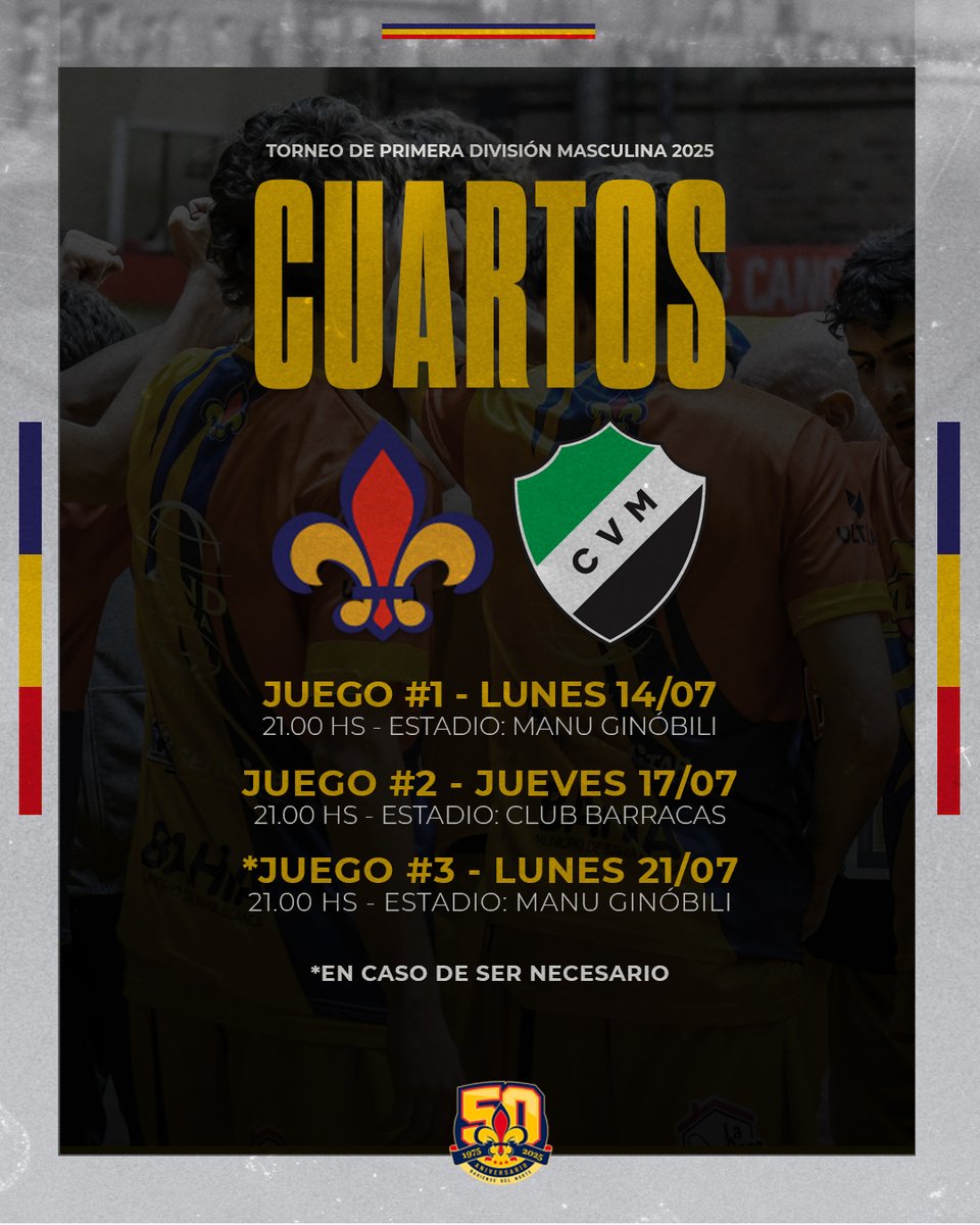 #Primera 🏀 | 🔜 ¡𝗖𝘂𝗮𝗿𝘁𝗼𝘀 𝗱𝗲 𝗙𝗶𝗻𝗮𝗹 𝗮 𝗹𝗮 𝘃𝗶𝘀𝘁𝗮!
⠀⠀⠀⠀⠀⠀⠀⠀
➡ El rival en el cruce de playoffs será Villa Mitre en una serie al mejor de tres partidos que comenzará este lunes en el Manu Ginóbili.
⠀⠀⠀⠀⠀⠀⠀⠀
#VamosBahiense 🇹🇩