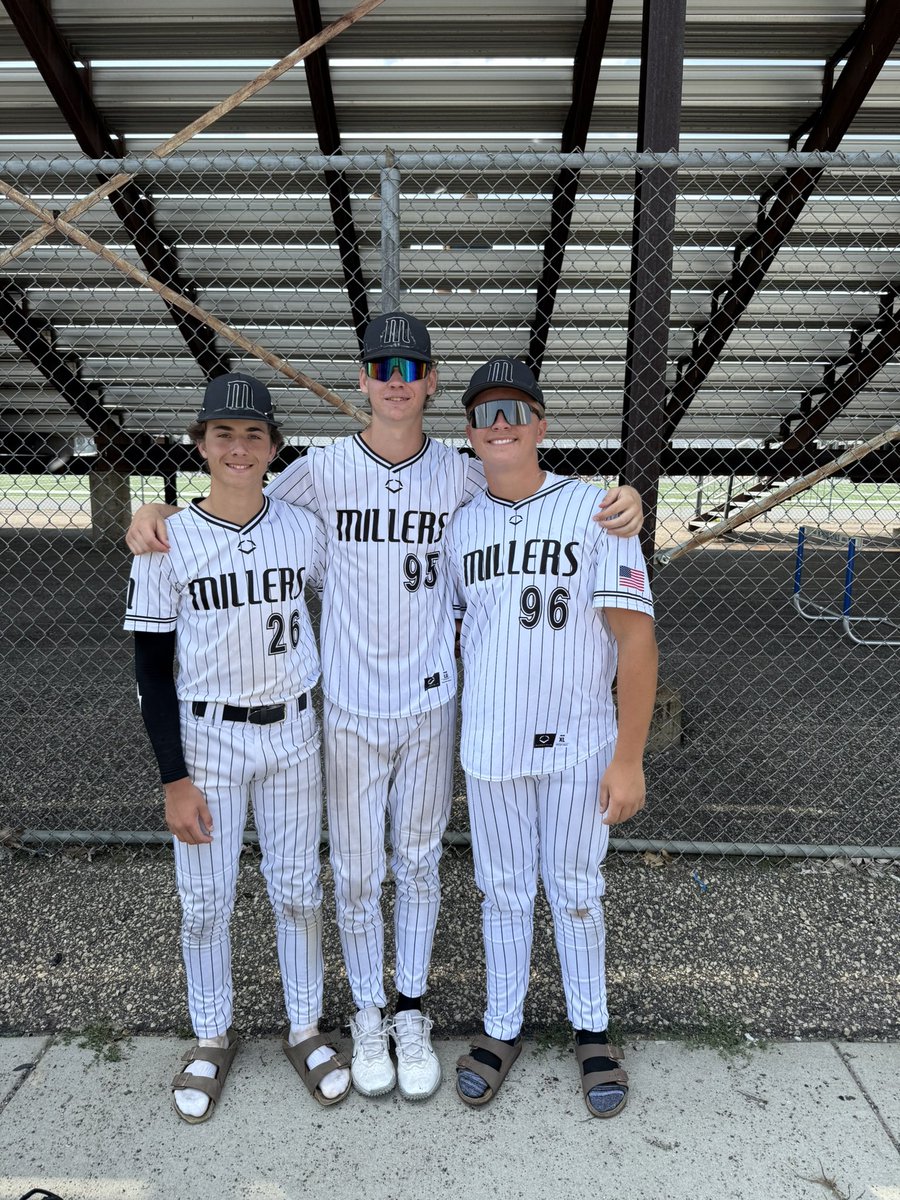 Zach Hoffmann (@hoffmannzach) on Twitter photo P2P Millers 16U Black keep things rolling with a 3-2 victory. We now move onto the semifinals at Siebert Field in the <a href="/BUSShowcase/">Best in the US Showcases</a>.
CO-POG: <a href="/thrune_michael/">Michael Thrune</a> great AB that ended with a 1B to start the 3 run inning. Multiple great plays at SS as well.
<a href="/joeycrissinger/">Joseph Crissinger</a> 3B, RBI, R P2P Millers 16U Black keep things rolling with a 3-2 victory. We now move onto the semifinals at Siebert Field in the <a href="/BUSShowcase/">Best in the US Showcases</a>.
CO-POG: <a href="/thrune_michael/">Michael Thrune</a> great AB that ended with a 1B to start the 3 run inning. Multiple great plays at SS as well.
<a href="/joeycrissinger/">Joseph Crissinger</a> 3B, RBI, R