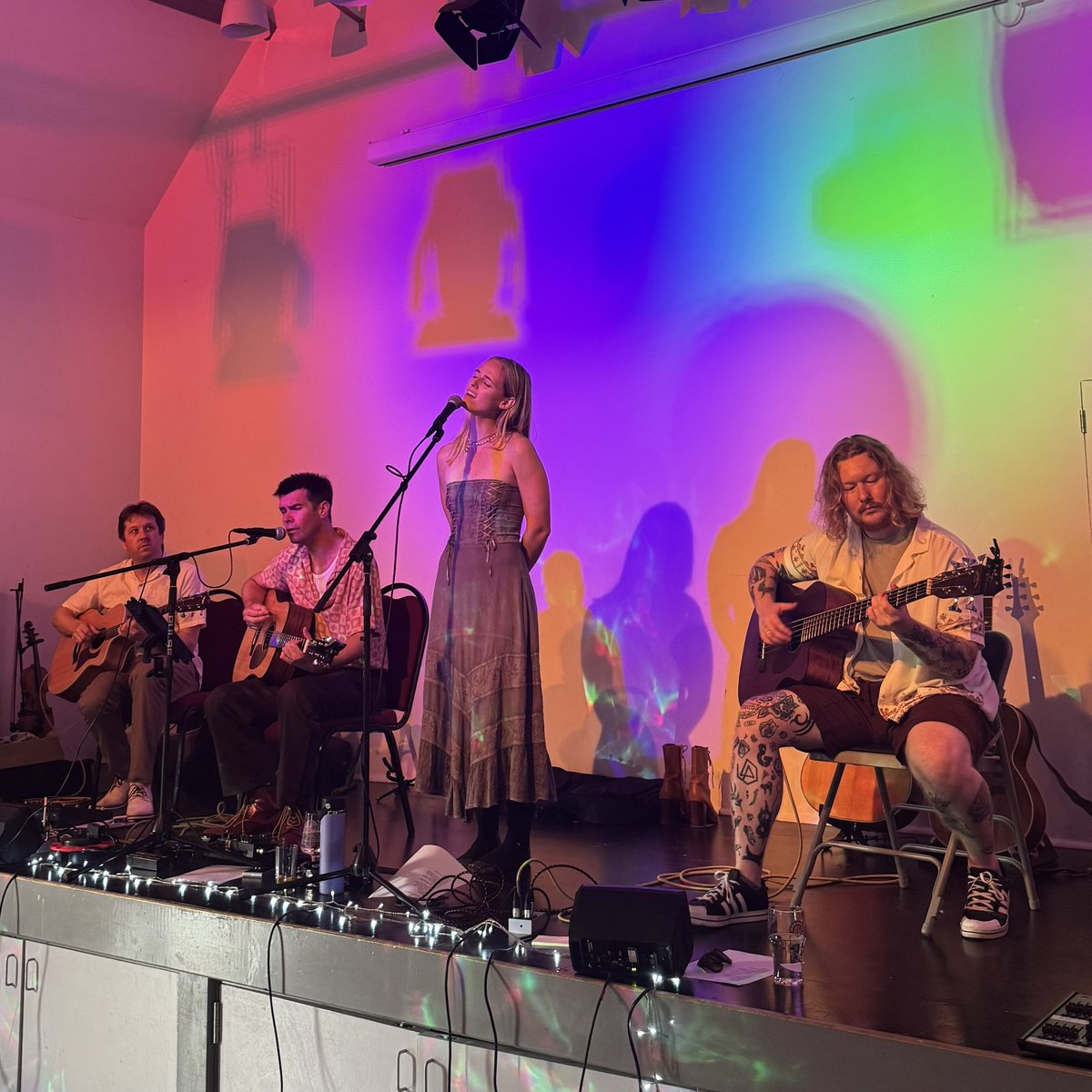 A wee acoustic set this evening for Summerfest 🎶