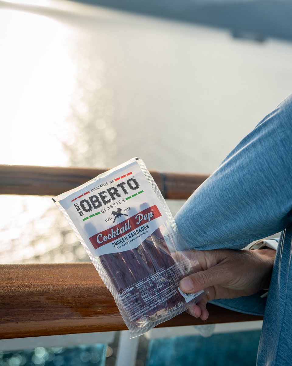 Ocean breeze, Oberto, please. ⚓
