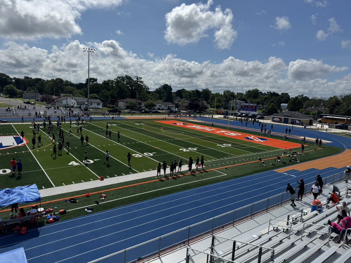 The 2025 Millville Football 7 v 7 Thunderbolt Classic was a success in its inaugural year!! Thanks to the teams who participated:

Millville
Absegami 
Bridgeton
Haddon Heights
Plainfield
Salem
St. Joseph
Woodbury

Congrats to St. Joseph for winning.

Lots of great football today!