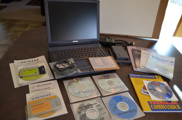 perishable's tweet image. This is what I do to old #computers, no matter how mint or complete.