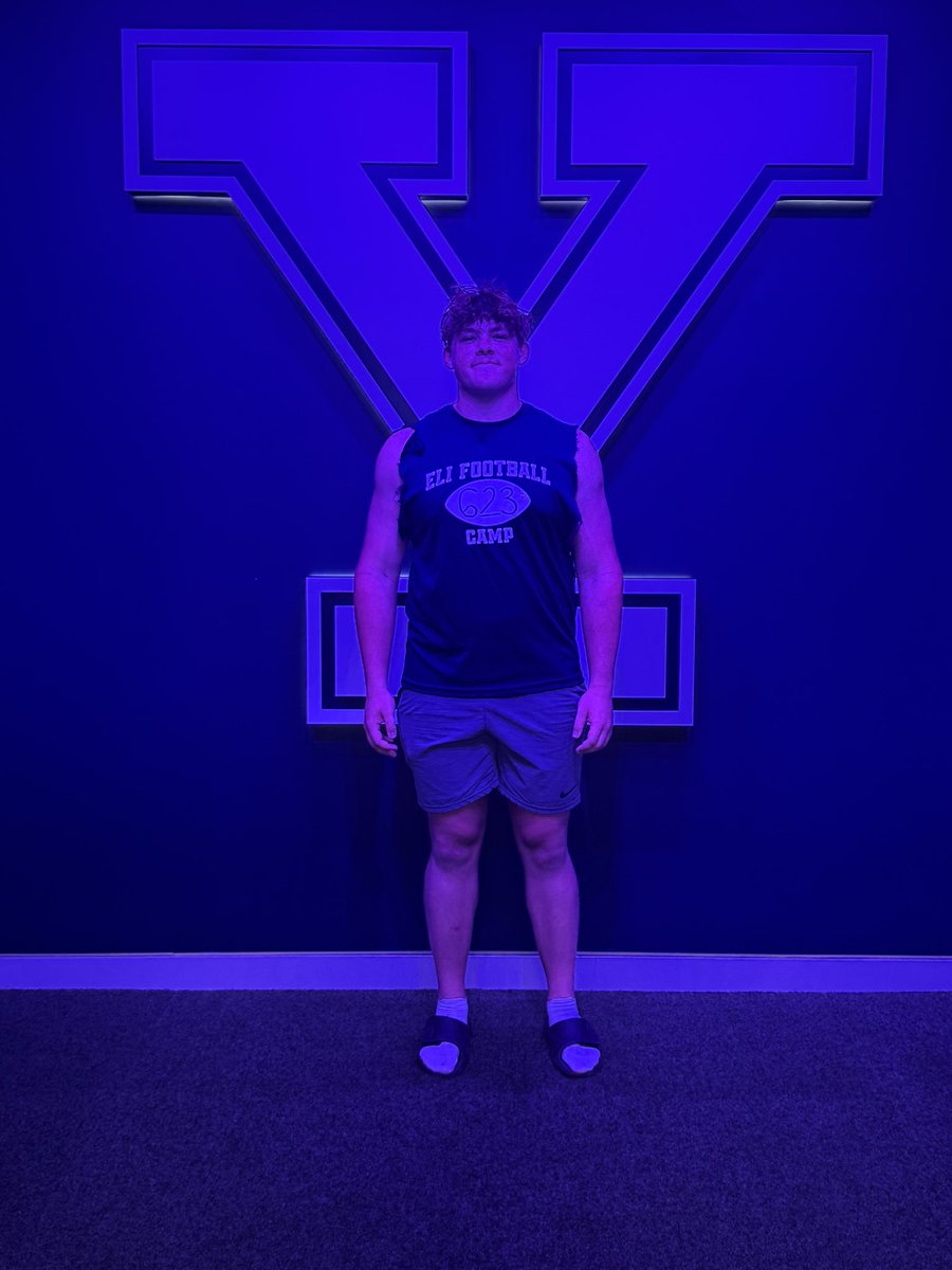 After a great camp with <a href="/Bigstef72/">Stefon Wheeler</a> and a great conversation with <a href="/CoachRenoYale/">Tony Reno</a>, I am blessed to receive an offer from Yale University!