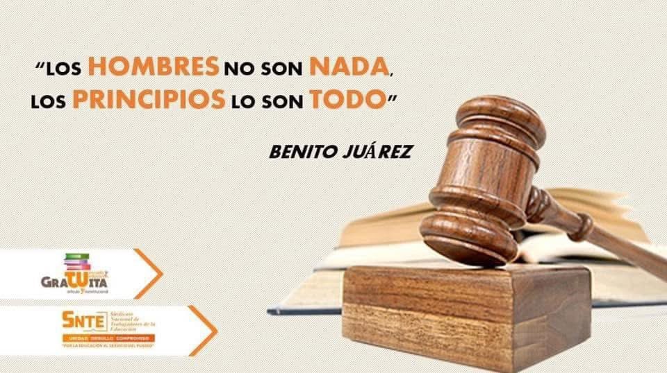 #12deJulio 
"Día Del Abogado"
Quien ejerce la profesión de Abogado lleva consigo una gran responsabilidad: la Administración de la Justicia.
¡Muchas Felicidades!

<a href="/SnteNacional/">SNTE Nacional</a> 
<a href="/SEP_mx/">SEP México</a> 
<a href="/UNAM_MX/">UNAM</a> 
<a href="/IPN_MX/">IPN</a> 
#TodosSomosUno y #UnoSomosTodos 
<a href="/Vigencia3Const/">Vigencia3oConst</a>