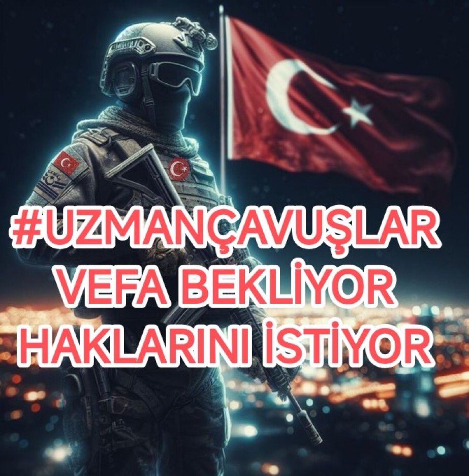 Yiğit Uzman Çavuşlarımız KADRO müjdesi bekliyor.  

#UzmanÇavuşlar 
#UzmanÇavuş
#EmekliUzmanÇavuşlar
<a href="/alitilkici38/">Ali Tilkici 🇹🇷</a>  <a href="/TEMUD_2024/">Türkiye Emekli Uzman Erbaşlar Derneği (TEMUD)</a>
